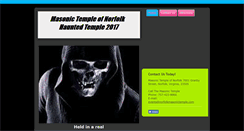 Desktop Screenshot of hauntedtemple.org