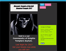 Tablet Screenshot of hauntedtemple.org